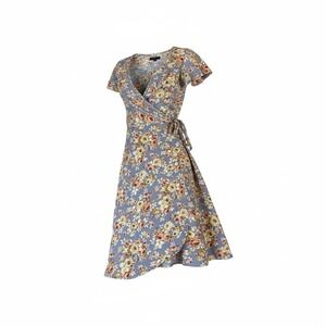 Slate And Willow Women's T Shirt Floral Dress Multicolor Size XS